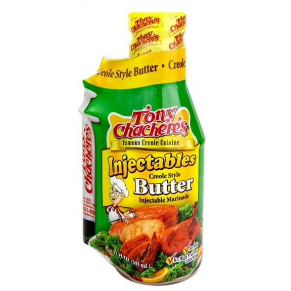 Tony Chachere's Creole Style Butter Marinade 17oz (4 Pack)