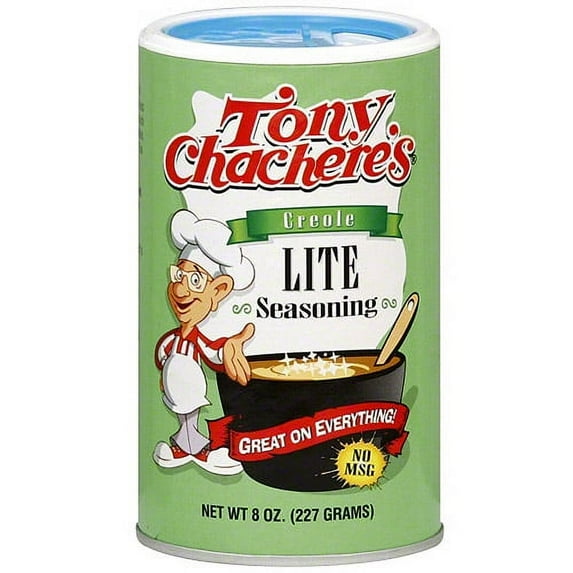 Tony Chachere's Famous Creole Cuisine Lite Creole Seasoning, 8 oz (Pack of 6)