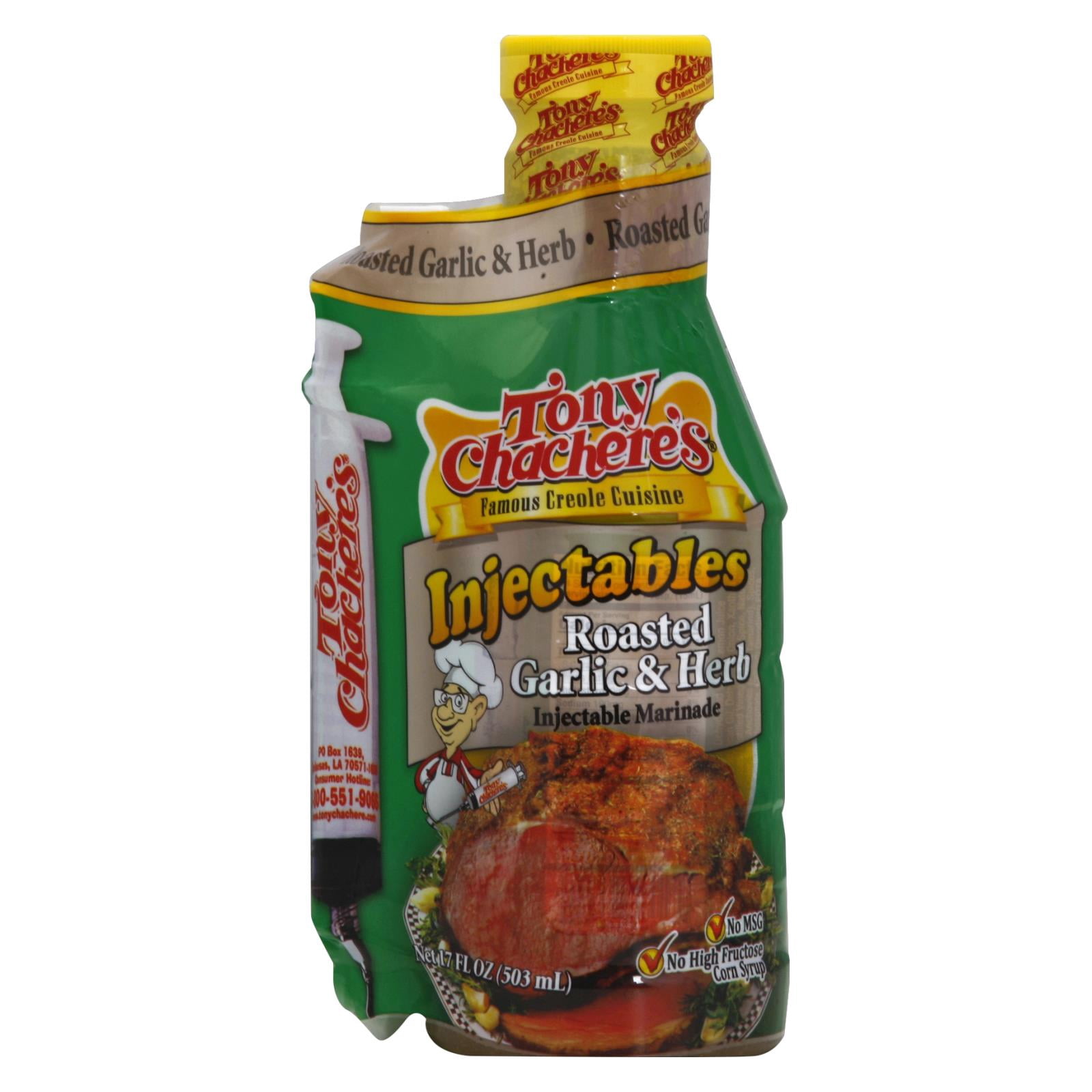 Tony Chachere's Injectable Marinade - 17 OZ, Case of 6 - Walmart.com