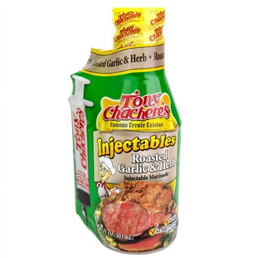 Tony Chachere's Injectable Roasted Garlic & Herb Marinade, 17 fl oz