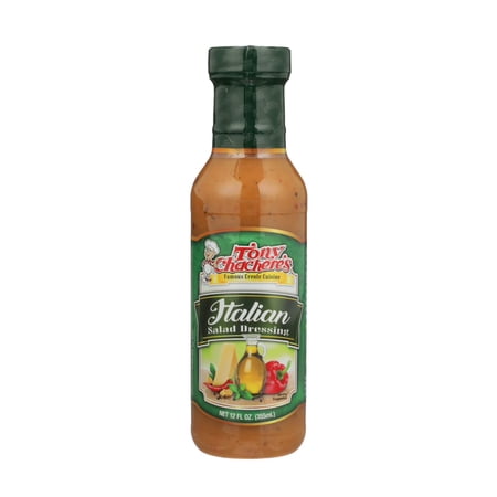 Tony Chachere's, Italian Dressing, Cajun, 12 fl oz, Shelf-Stable, Regular