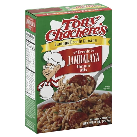 Tony Chachere's Jambalaya Rice Dinner 8 oz (Pack Of 12)