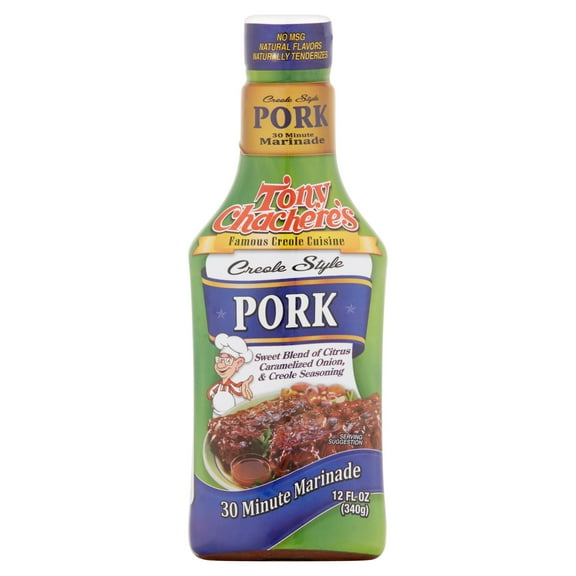 Tony Chachere’s, Marinade, Pork, Cajun, Pourable, 12 fl oz