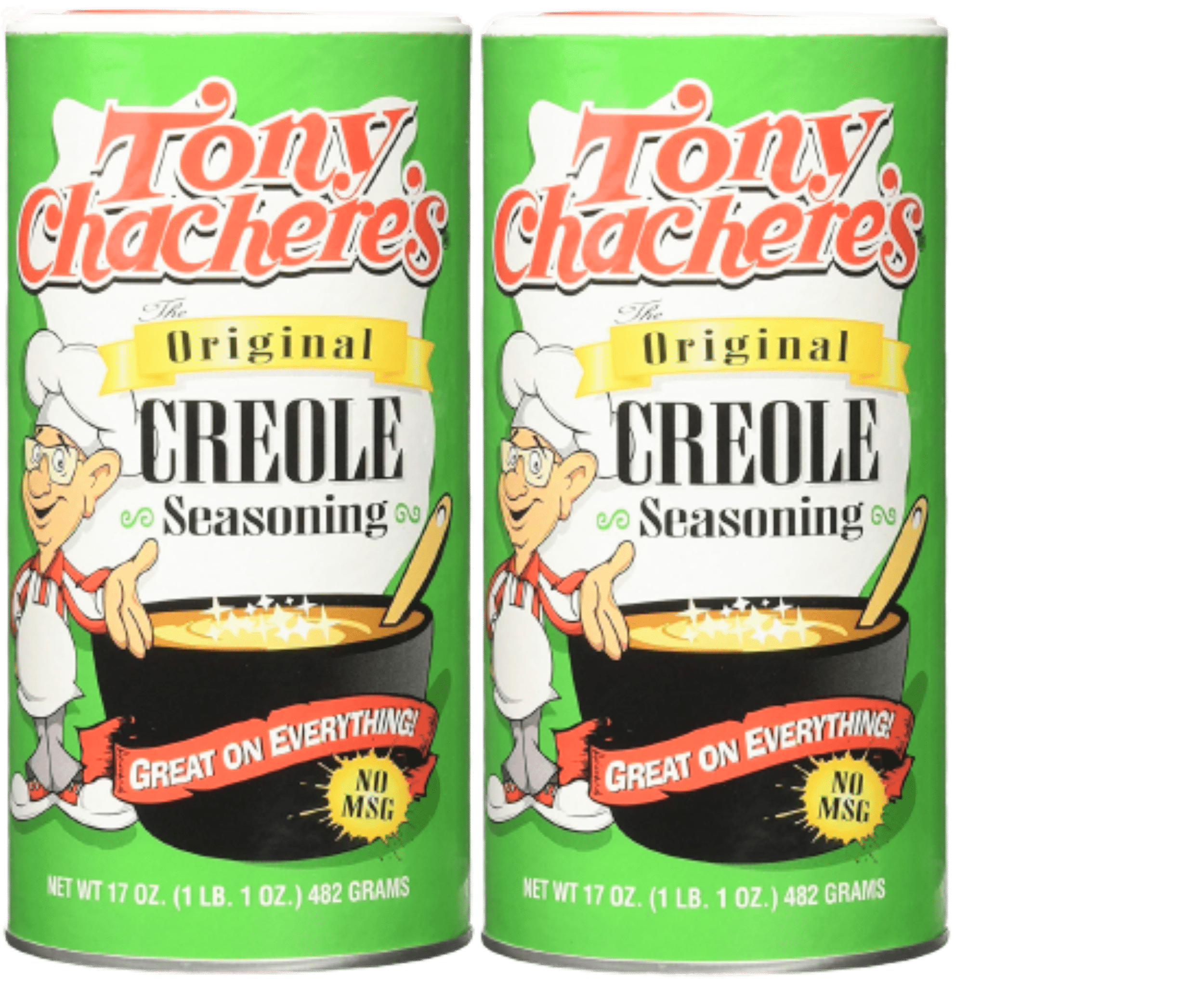 Tony Chachere's Original Creole Seasoning, 17 oz (Pack of 2)