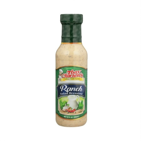 Tony Chachere's, Ranch Dressing, Cajun, 12 fl oz, Shelf-Stable, Regular
