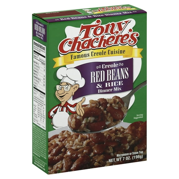 Tony Chachere's Rice Dinner Red Bean & Rice 7 oz (Pack Of 12)