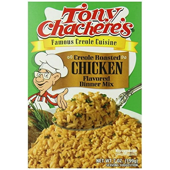 Tony Chachere's Rice Mix Roasted Chicken, 7-Ounce (Pack of 6)