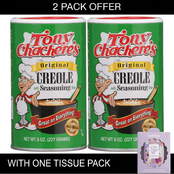 Tony Chachere's, Seasoning, Cajun, 8 oz Bottle