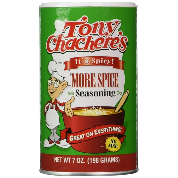 Tony Chachere's Ssnng More Spice,7 oz E22