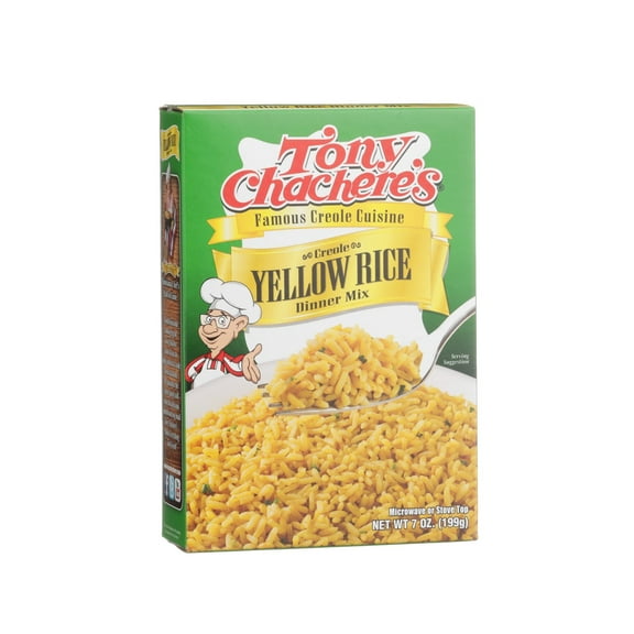 Tony Chacheres, Yellow Rice, Dinner Mix, Cajun, 7 oz, Shelf-Stable