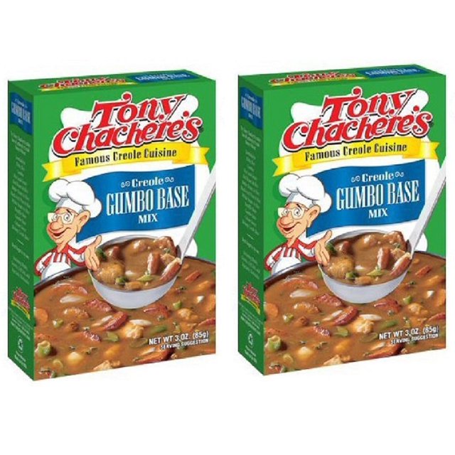 Tony Chacheres Creole Gumbo Base Mix, 3 Ounces (Pack of 2)