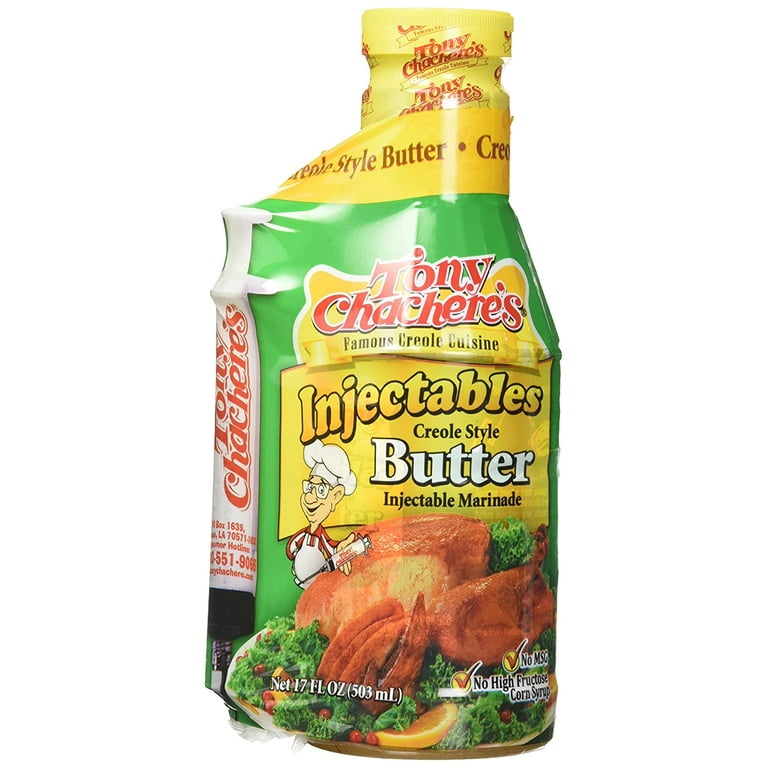 Tony Chachere's Injectable Creole Style Butter 17oz