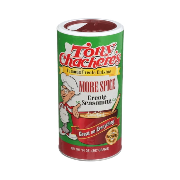 Tony Chachere's, Seasoning, Cajun, More Spice, 14oz