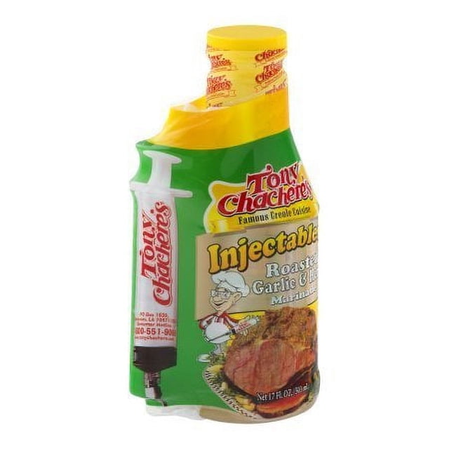 Roasted Garlic Injection Tony Chacheres Roasted Garlic & Herb Marinade, 17 Oz - 2 Pack - Walmart.com