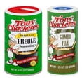 thumbnail image 1 of Tony Chacheres No MSG Cajun Creole Seasoning Bundle - 1 each of Tonys Original Creole Seasoning 8 Ounces and Gumbo File 1.25 Ounces, 1 of 1