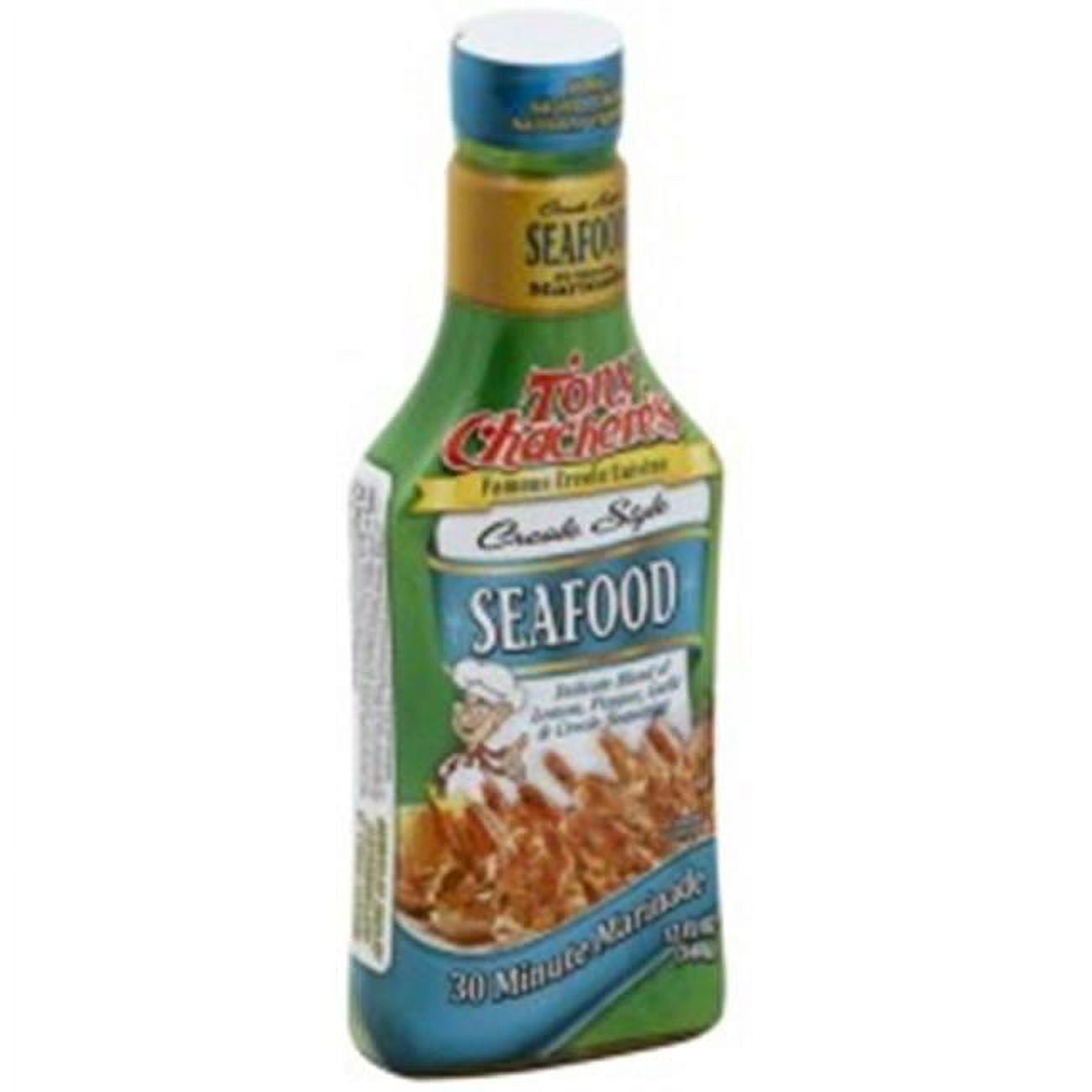 Tony Chacheres Seafood Pourable Marinade, 12 oz - Pack of 6