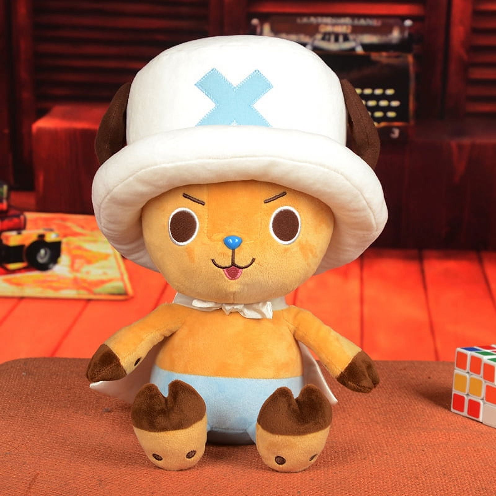 ALORVE Plush Figure Toys Plush Toy Tony Tony Chopper Anime Stuffed Plush Doll 11.7 Inches(Blue)