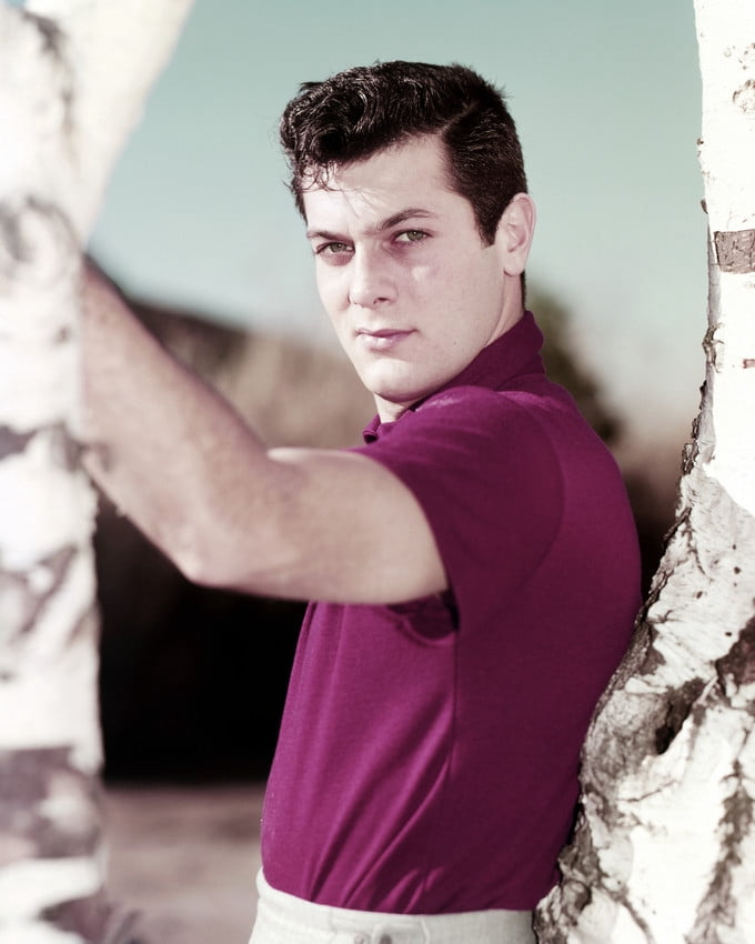 Tony Curtis Handsome Young Portrait Iconic 24X36 Classic Hollywood ...