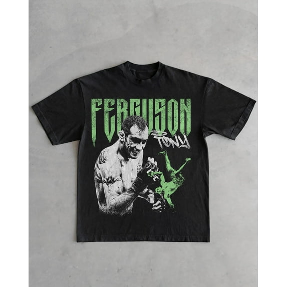 Tony Ferguson T-Shirt, UFC Fight Night Graphic Design Tee, UFC Fan Gift