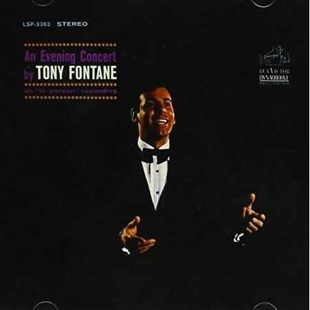 Tony Fontane - An Evening Concert by Tony Fontane (Live) - Music & Performance - CD