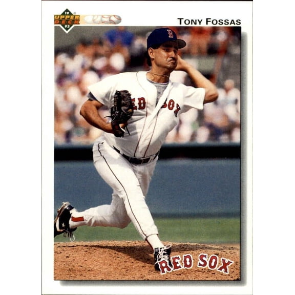 Tony Fossas 1992 Upper Deck MLB #503 Baseball Card Boston Red Sox