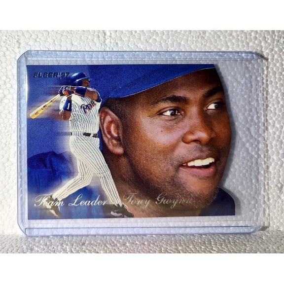Tony Gwynn 1997 Fleer MLB #27 Team Leader Baseball Card San Diego Padres