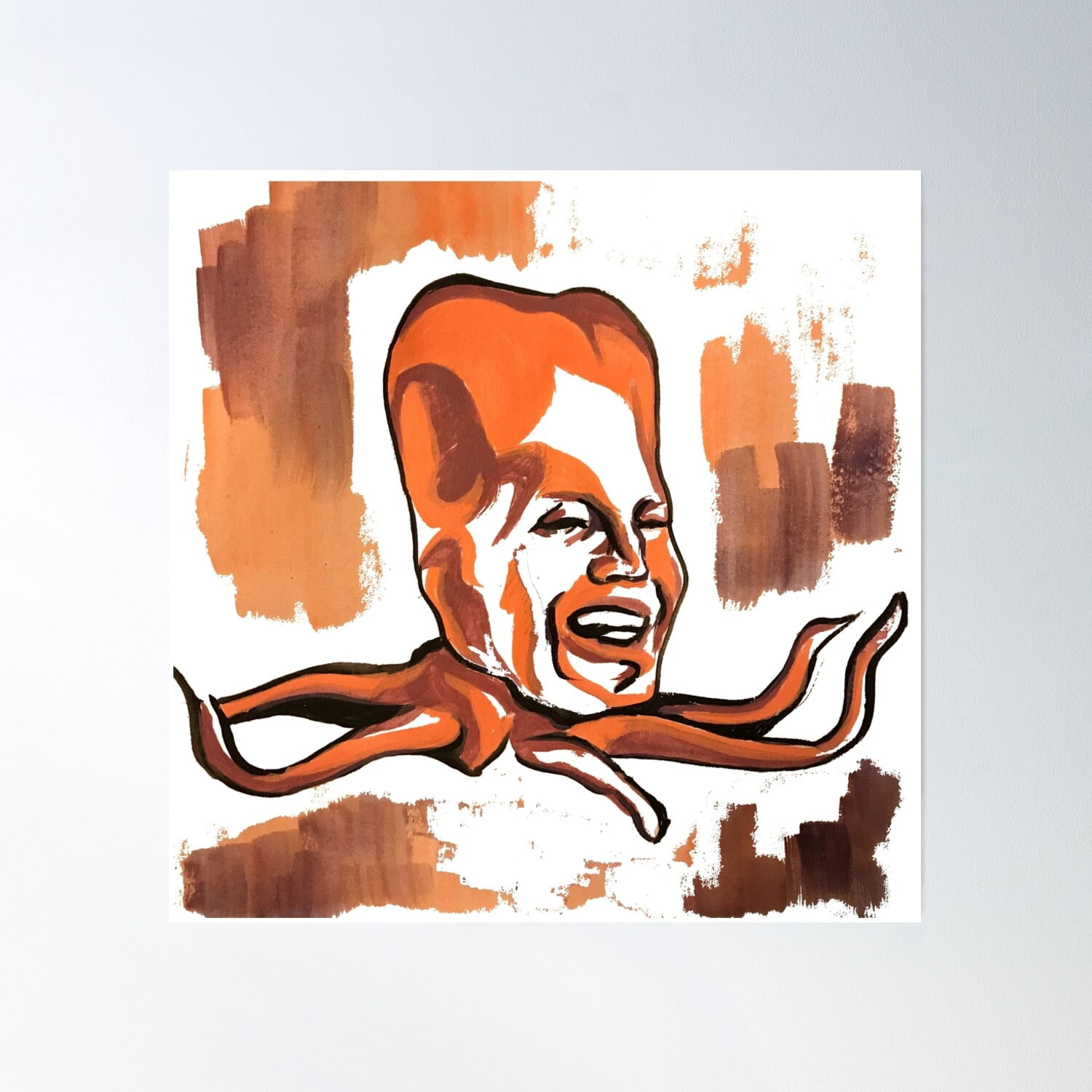 Tony Harrison The Mighty Boosh Poster Wall Art, Modern Wall Decor ...