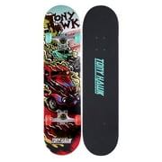 Tony Hawk 31" Popsicle Complete Skateboard with Pro Trucks, Racing Car, for Kids Ages 5+