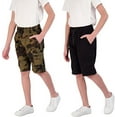 thumbnail image 1 of Tony Hawk Boys 2 Pack Twill Cargo Shorts , Size 5-16, 1 of 4