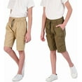 thumbnail image 1 of Tony Hawk Boys 2 Pack Twill Cargo Shorts , Size 5-16, 1 of 4