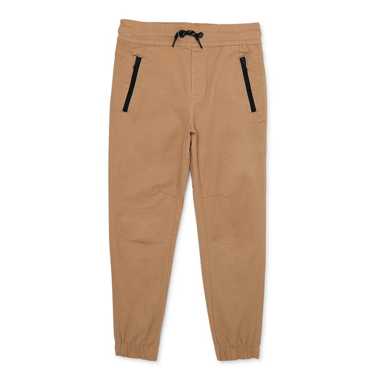 Khaki joggers shop walmart