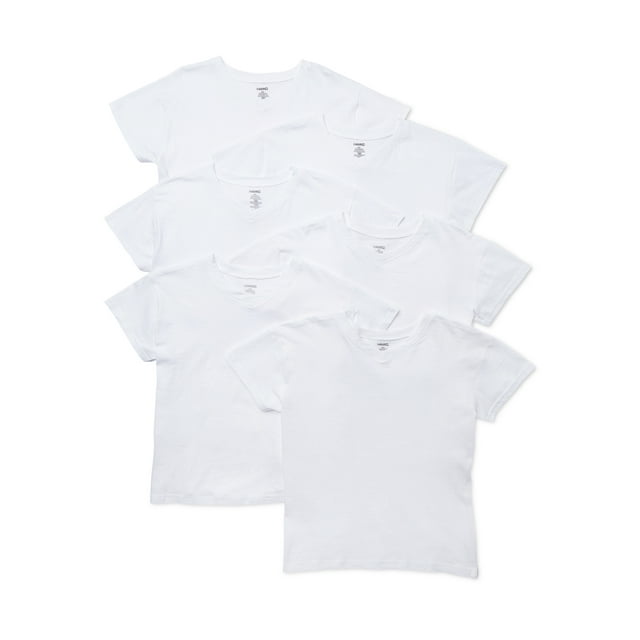 Tony Hawk Boys Undershirts, 6 Pack V-Neck Undershirts Sizes 6 - 20 ...