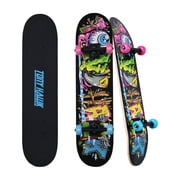 Tony Hawk Series 31" Skateboard for Beginners, First Time Skateboarder, Animated Logo