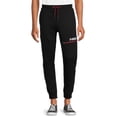 thumbnail image 1 of Tony Hawk Men's Hawk Logo Fleece Jogger Sweatpants with Cargo Pocket, Sizes S-XL, 1 of 5