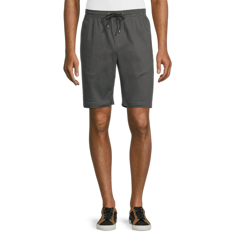 Tony Hawk Men's Pull-On Stretch Twill Shorts, Sizes S-XL, Mens Shorts