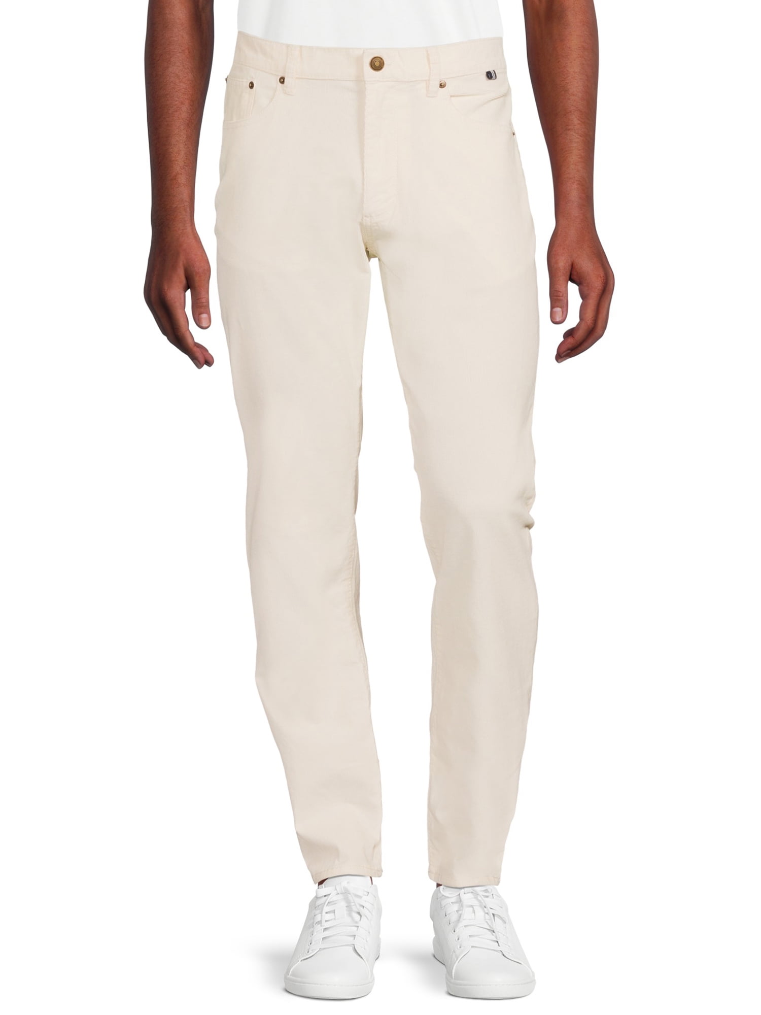 Tony Hawk Men's Stretch Corduroy Pants with 5 Pockets - Walmart.com