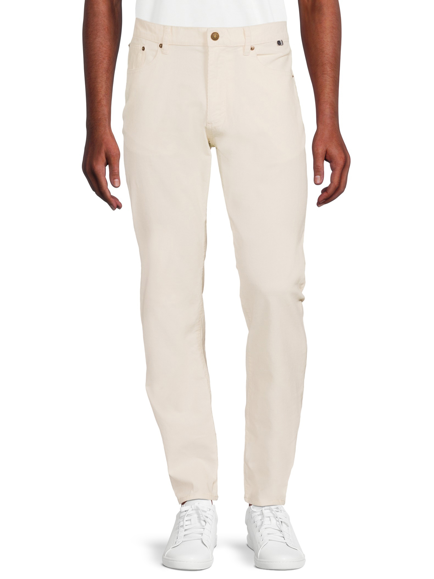 Tony Hawk Men's Stretch Corduroy Pants with 5 Pockets - Walmart.com