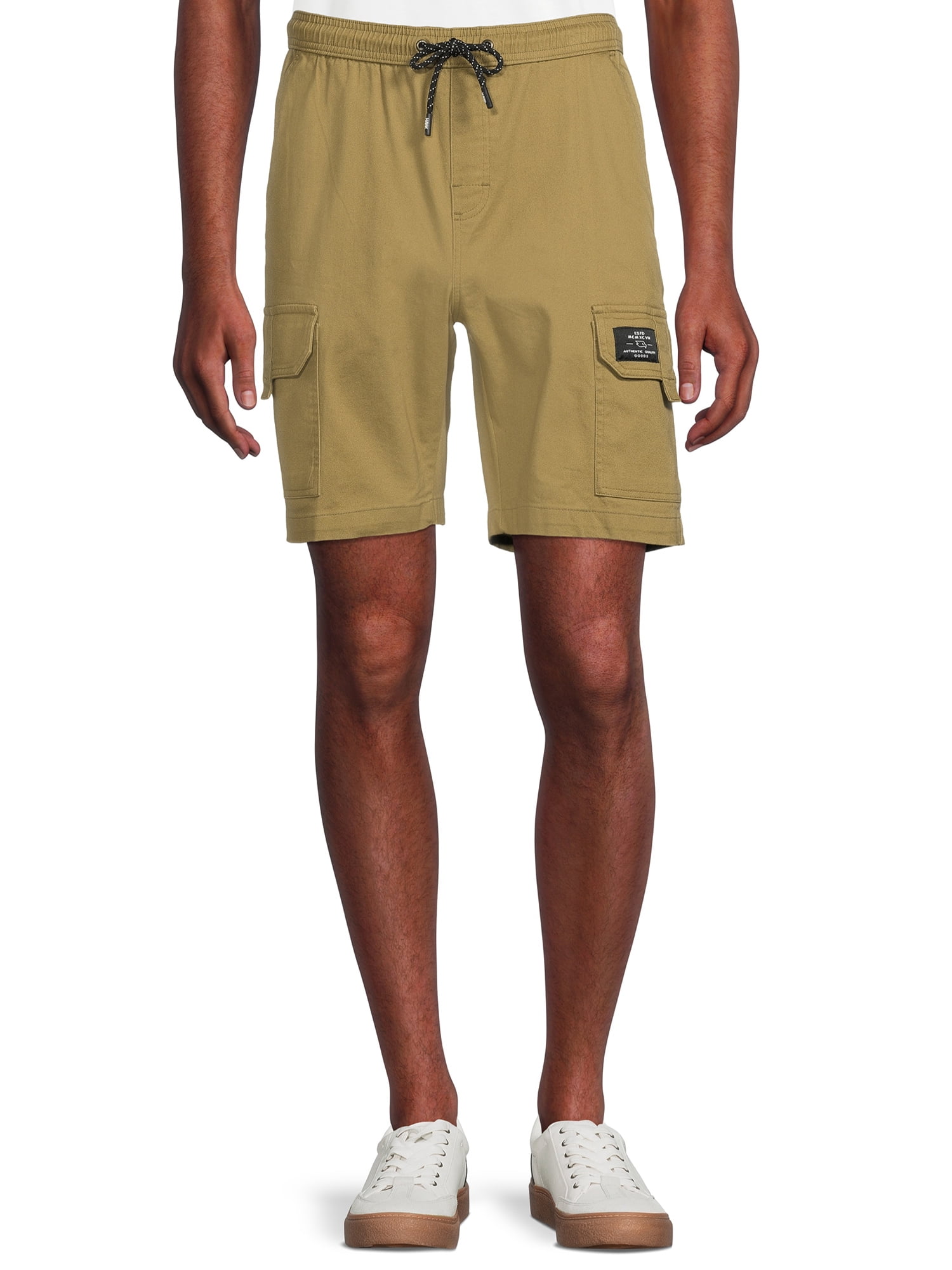 Tony Hawk Men's Stretch Twill Cargo Shorts, Sizes S-XL