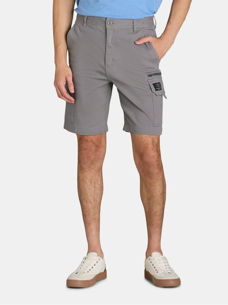 Tony Hawk men's Stretch Twill Cargo Shorts Cotton Twill Shorts