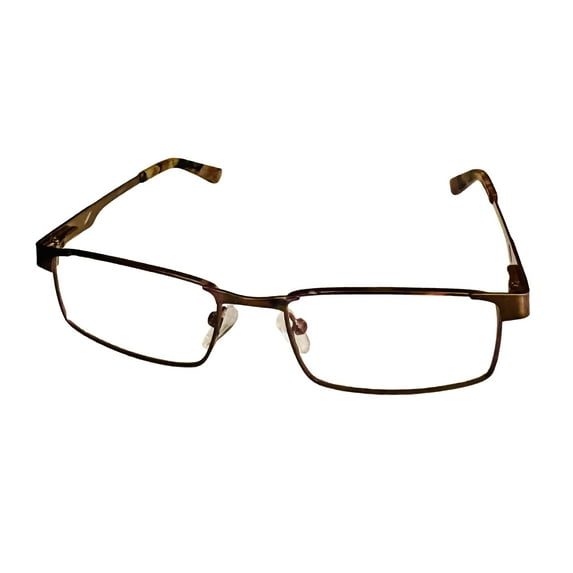 Tony Hawk Mens Taupe Rectangle Metal Eyewear Frame 501. 4. 52mm