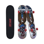 Tony Hawk Metallic Skateboard Patriot Shield