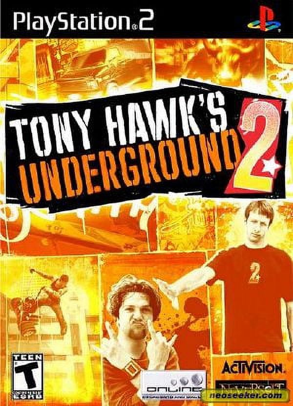 TONY HAWK'S UNDERGROUND game for PS2 PLAYSTATION 2 W/CASE GH