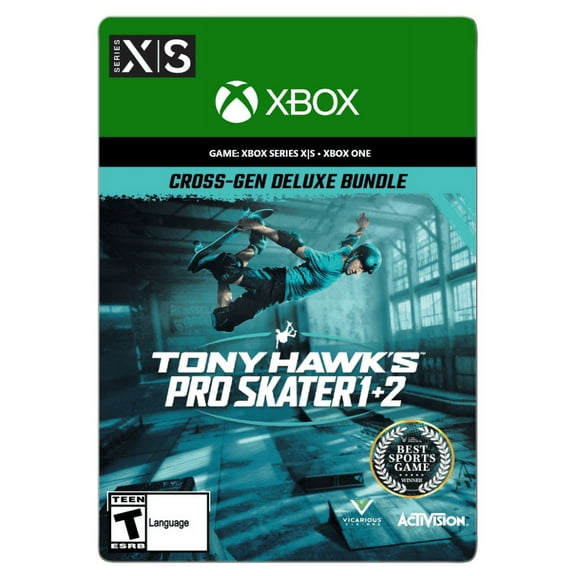 Tony Hawk's Pro Skater 1 + 2 Cross-Gen Deluxe Bundle - Xbox [Digital]