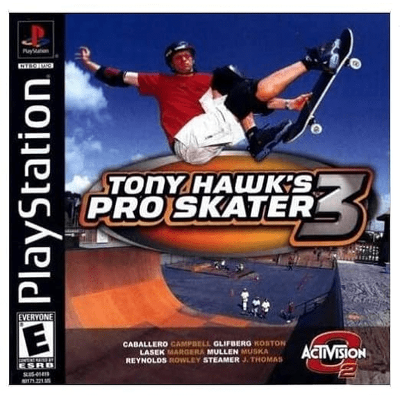 Pre-Owned Tony Hawk's Pro Skater 3 - Complete in Box - Black Label - Tested - PS1 Playstation 1 PSX