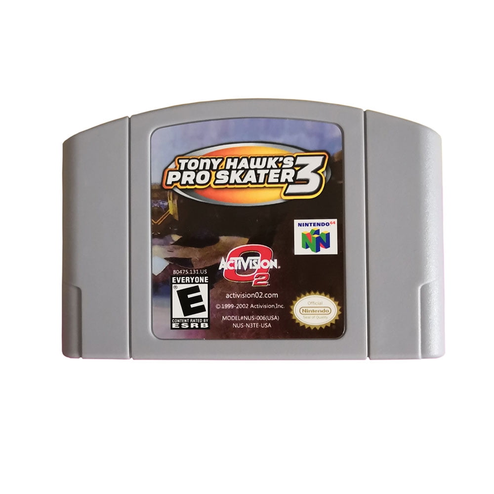 Tony Hawk's Pro Skater 3 (Nintendo 64, 2002) for sale online