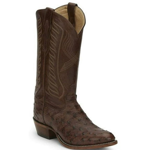 Tony Lama Mccandles Brown Ostrich - Boot Mens Western - 8256