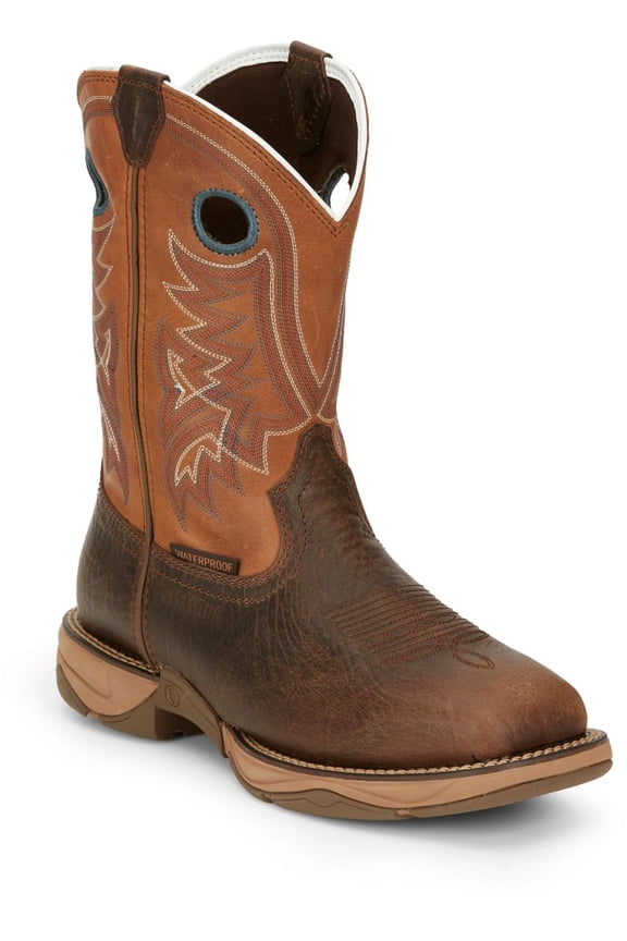 Tony Lama Men's Men'S Lopez Waterproof Western Work Boot Steel Toe Brown 14 EE  US