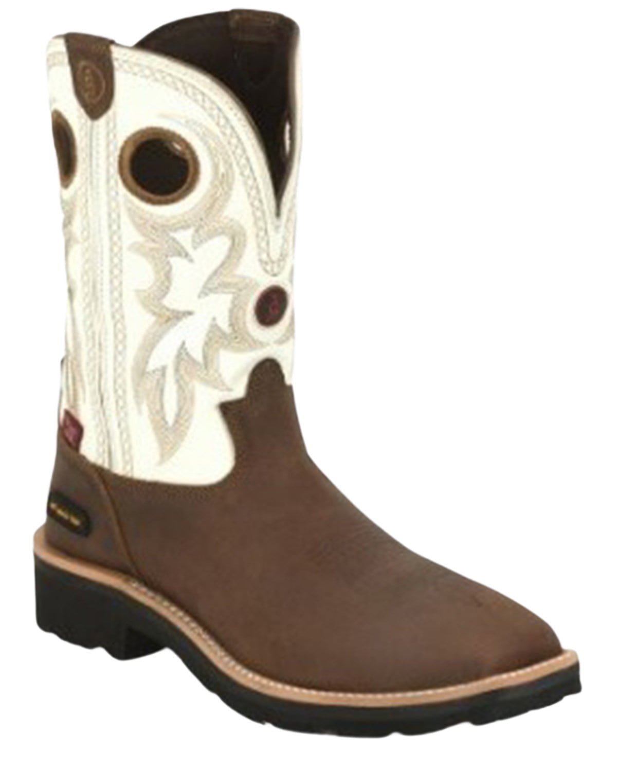 Tony Lama Men's Fireball Western Work Boot Composite Toe - TW3302 7.5 ...