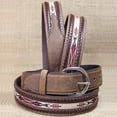 thumbnail image 1 of Tony Lama Men's Woven Leather Lace Belt - 5A109 28, 1 of 6