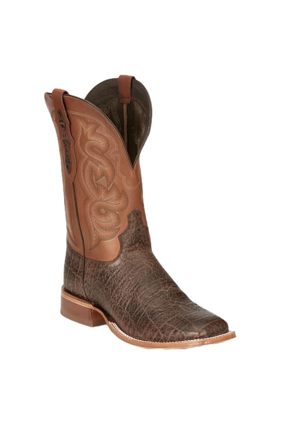 Tony Lama Men's Rowel Cognac Cowhide Leather Boots TL3019